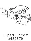 Reading Clipart #439879 by toonaday