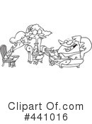 Reading Clipart #441016 by toonaday