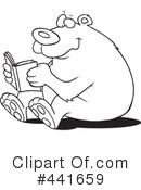 Reading Clipart #441659 by toonaday