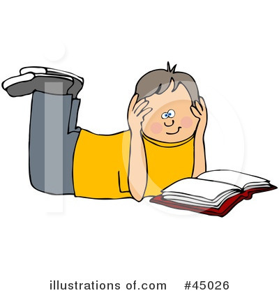 Reading Clipart #45026 by djart