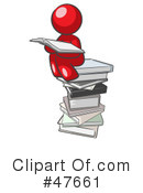 Reading Clipart #47661 by Leo Blanchette