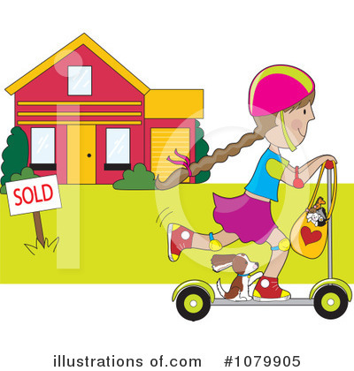 Royalty-Free (RF) Real Estate Clipart Illustration by Maria Bell - Stock Sample #1079905