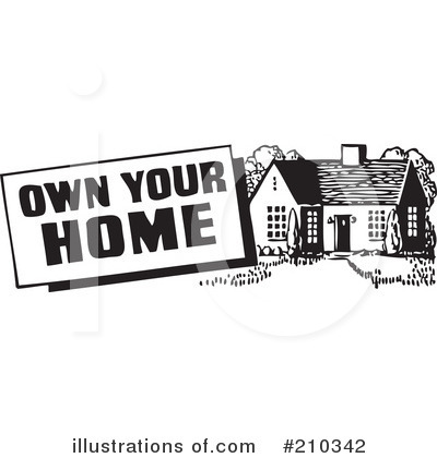 Royalty-Free (RF) Real Estate Clipart Illustration by BestVector - Stock Sample #210342