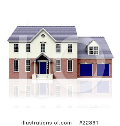 Royalty-Free (RF) Real Estate Clipart Illustration by KJ Pargeter - Stock Sample #22361