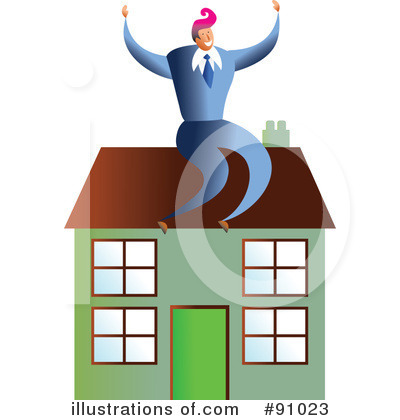 Royalty-Free (RF) Real Estate Clipart Illustration by Prawny - Stock Sample #91023