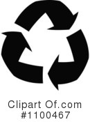 Recycle Arrows Clipart #1100467 by John Schwegel