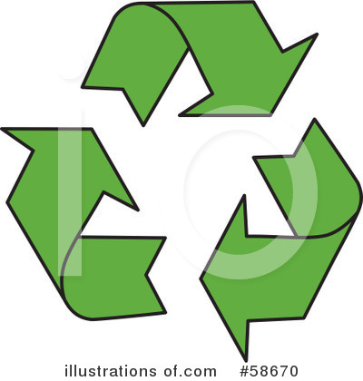 Recycle Arrows Clipart #58670 by MilsiArt