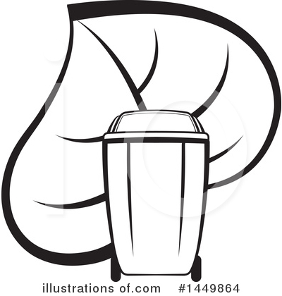 Royalty-Free (RF) Recycle Bin Clipart Illustration by Lal Perera - Stock Sample #1449864