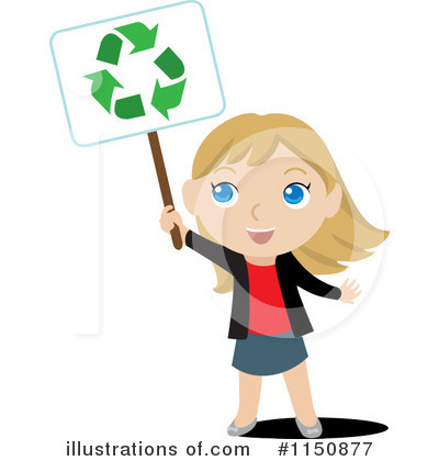 Royalty-Free (RF) Recycle Clipart Illustration by Rosie Piter - Stock Sample #1150877