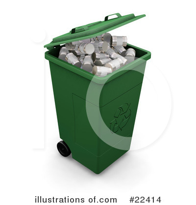 Recycle Bin Clipart #22414 by KJ Pargeter