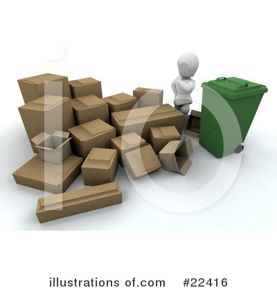 Royalty-Free (RF) Recycle Clipart Illustration by KJ Pargeter - Stock Sample #22416