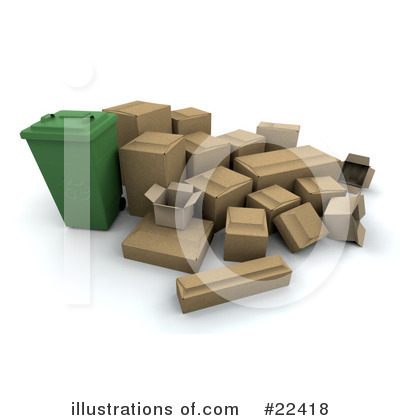 Royalty-Free (RF) Recycle Clipart Illustration by KJ Pargeter - Stock Sample #22418