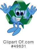 Recycle Mascot Clipart #49631 by Mascot Junction