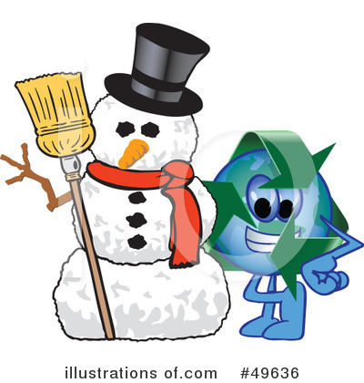 Recycle Mascot Clipart #49636 by Mascot Junction