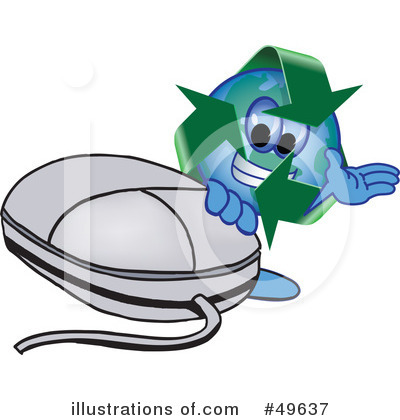 Recycle Mascot Clipart #49637 by Mascot Junction
