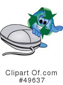 Recycle Mascot Clipart #49637 by Mascot Junction