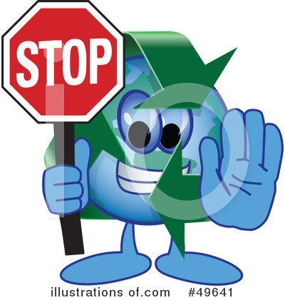 Stop Sign Clipart #49641 by Mascot Junction