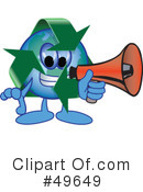 Recycle Mascot Clipart #49649 by Mascot Junction