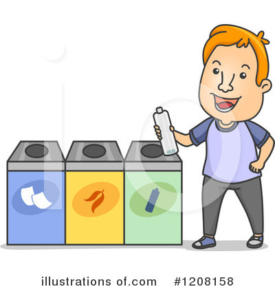 Royalty-Free (RF) Recycling Clipart Illustration by BNP Design Studio - Stock Sample #1208158