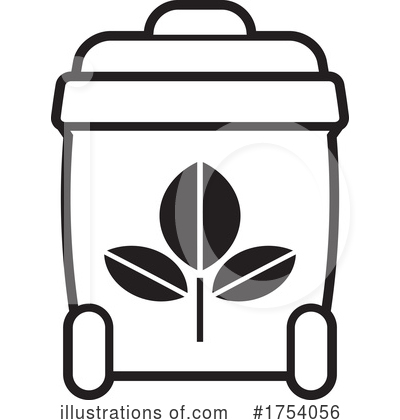 Recycle Bin Clipart #1754056 by Lal Perera