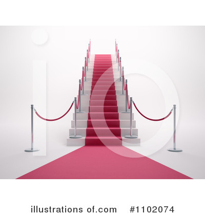 Royalty-Free (RF) Red Carpet Clipart Illustration by Mopic - Stock Sample #1102074