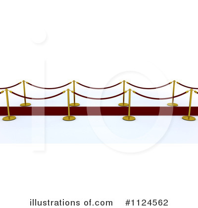 Royalty-Free (RF) Red Carpet Clipart Illustration by KJ Pargeter - Stock Sample #1124562