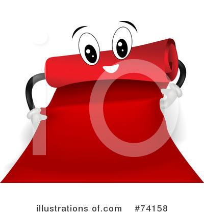 Red Carpet Clipart #74158 by BNP Design Studio