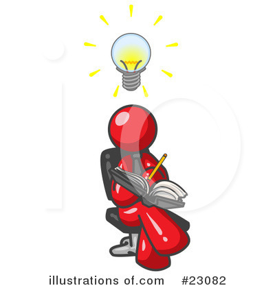 Brainstorming Clipart #23082 by Leo Blanchette