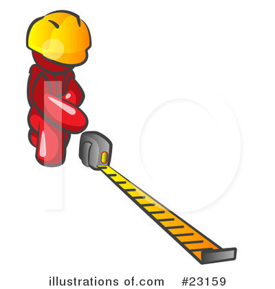 Tape Measure Clipart #23159 by Leo Blanchette