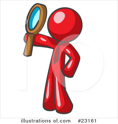 Royalty-Free (RF) Red Collection Clipart Illustration by Leo Blanchette - Stock Sample #23161