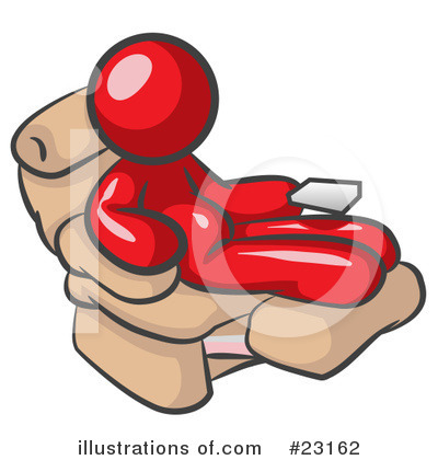 Royalty-Free (RF) Red Collection Clipart Illustration by Leo Blanchette - Stock Sample #23162