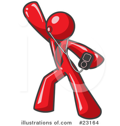 Royalty-Free (RF) Red Collection Clipart Illustration by Leo Blanchette - Stock Sample #23164