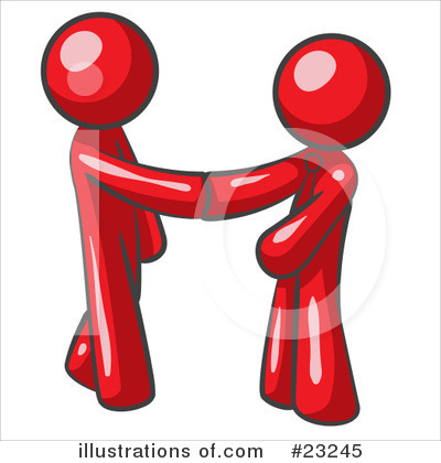 Red Character Clipart #23245 by Leo Blanchette