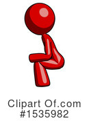 Red Design Mascot Clipart #1535982 by Leo Blanchette