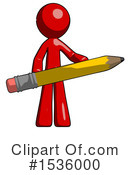 Red Design Mascot Clipart #1536000 by Leo Blanchette