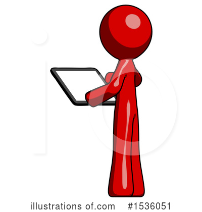 Royalty-Free (RF) Red Design Mascot Clipart Illustration by Leo Blanchette - Stock Sample #1536051