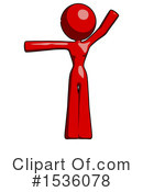 Red Design Mascot Clipart #1536078 by Leo Blanchette