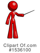 Red Design Mascot Clipart #1536100 by Leo Blanchette