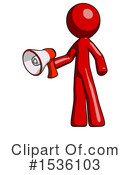 Red Design Mascot Clipart #1536103 by Leo Blanchette