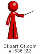 Red Design Mascot Clipart #1536122 by Leo Blanchette
