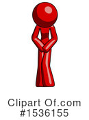 Red Design Mascot Clipart #1536155 by Leo Blanchette