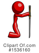 Red Design Mascot Clipart #1536160 by Leo Blanchette