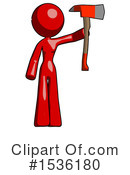 Red Design Mascot Clipart #1536180 by Leo Blanchette