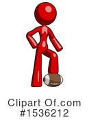 Red Design Mascot Clipart #1536212 by Leo Blanchette