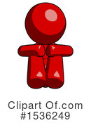 Red Design Mascot Clipart #1536249 by Leo Blanchette