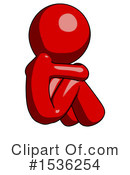 Red Design Mascot Clipart #1536254 by Leo Blanchette