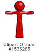Red Design Mascot Clipart #1536285 by Leo Blanchette