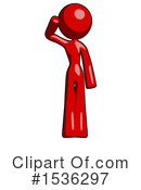 Red Design Mascot Clipart #1536297 by Leo Blanchette