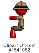Red Design Mascot Clipart #1541082 by Leo Blanchette