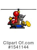 Red Design Mascot Clipart #1541144 by Leo Blanchette